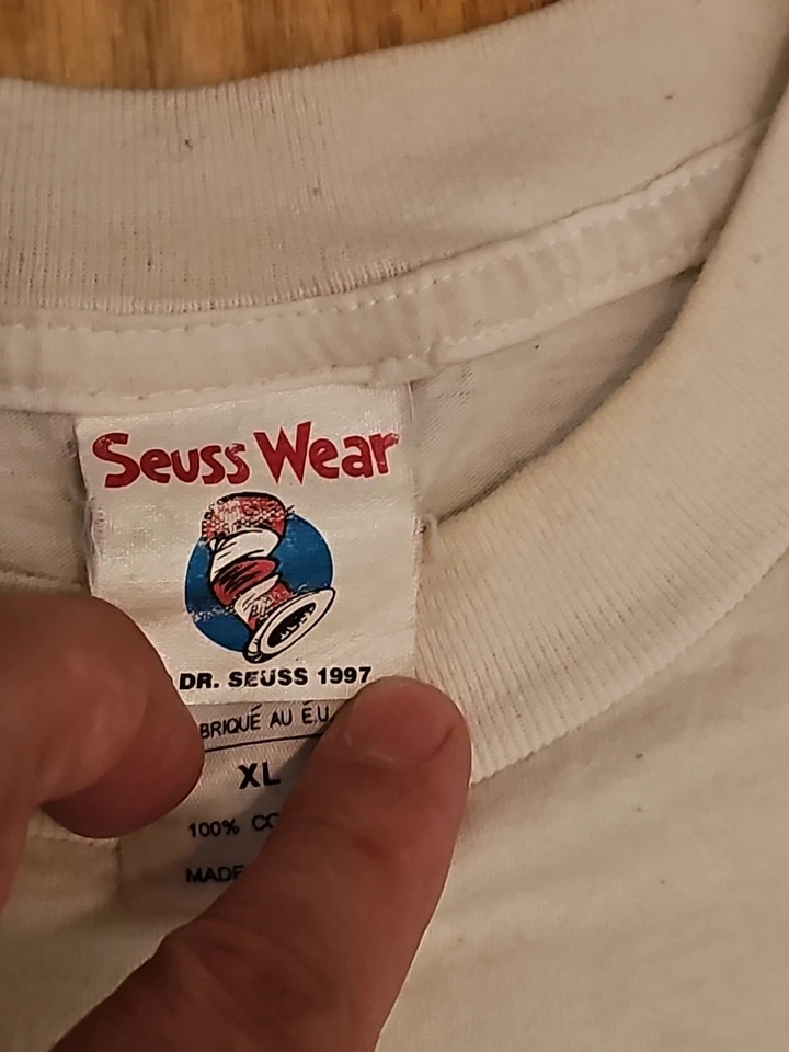 Camiseta vintage 1997 How The Grinch Stole Christmas Dr Seuss Foto 4 de 4