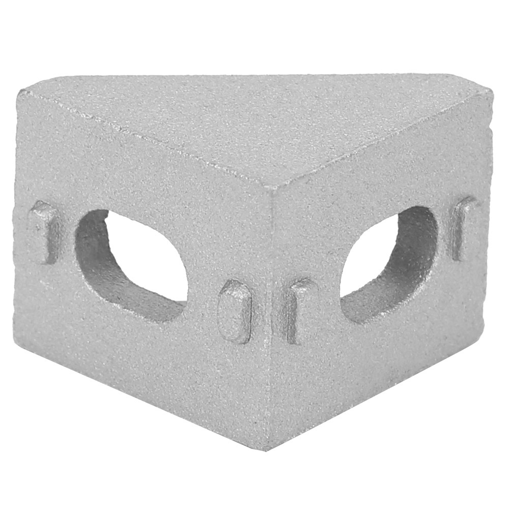 30Pcs Aluminum Corner Bracket 2 Holes Right Angle L Type For 2020 Aluminum KRI✈️