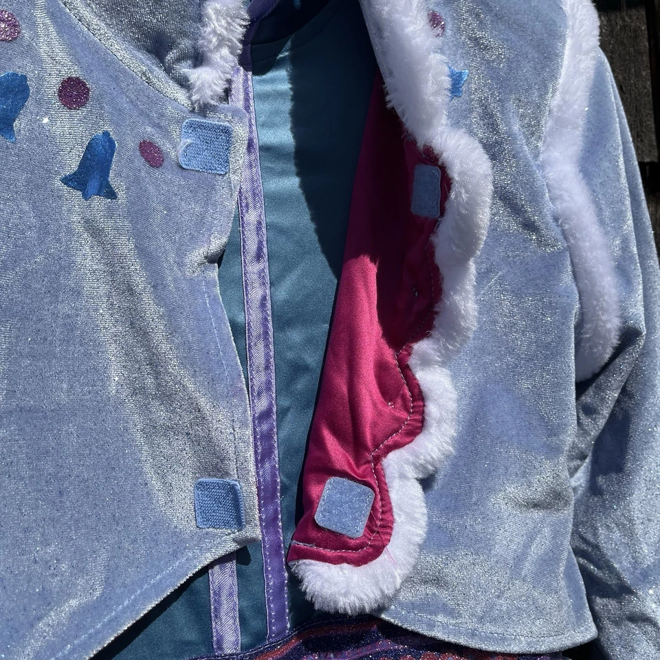 NWOT Deluxe Disney Parks Olaf’s Frozen Adventure Anna Costume Dress, Girls 11/12 - Image 3 of 4