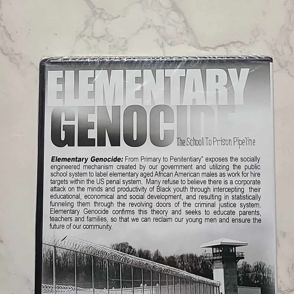 Elementary Genocide The School To Prison Pipeline NEW DVD, Dr. Umar Johnson Foto 3 de 4