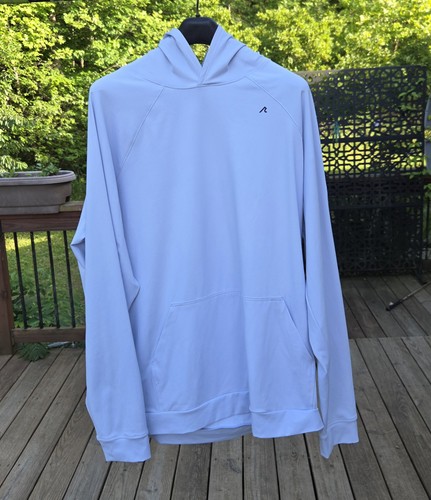 REDVANLY Men's Blue Lavender Leavitt Golf Pullover XXL Athletic Luxury Hoodie