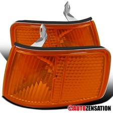 Fit 1990-1991 Honda Crx Amber Corner Lights Turn Signal Lamps Leftright 90 91
