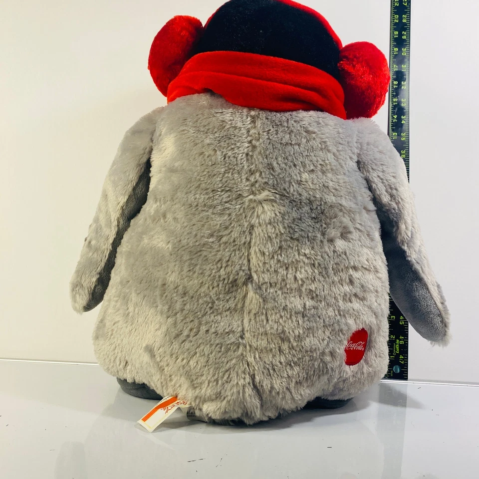 RARO 2012 20" Coca Cola Penguin Peluche Suave y Mimoso Animal Coleccionable Foto 4 de 4