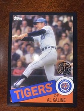2020 Topps - 1985 Topps Baseball Al Kaline #85-42 Black /299