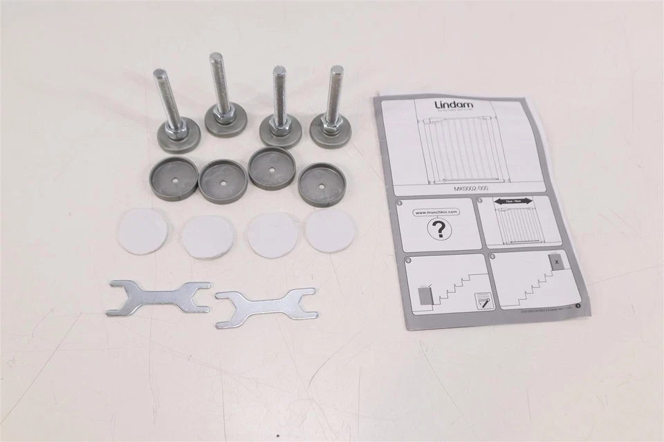 Munchkin Lindam Türgitter ausziehbares Türschutzgitter Treppenschutz zum Klemmen - Bild 2 von 4