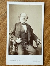 Foto Visitenkarte CDV Portrait Mann 1860 Levitsky Le Jeune Paris