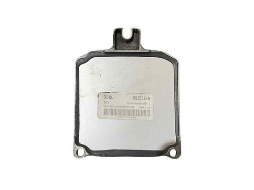motorsteuergerät OPEL ASTRA G BERLINA 1.6 16V 09355929 elrop142876