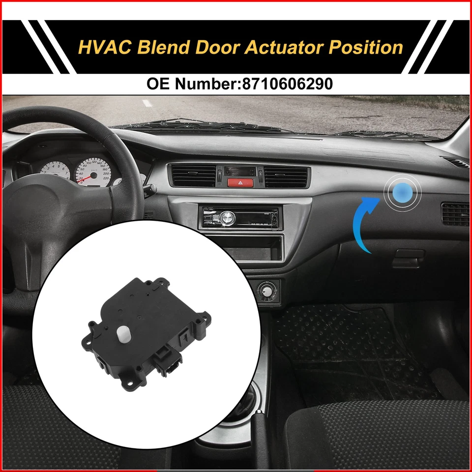 HVAC Heater Blend Door Actuator for Toyota Camry 2015-18 No.8710606290 - image 2 of 4