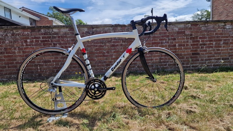 Condor Baracchi carbon frame road bike Size Large, Campagnolo 