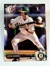 2017 Bowman 1st PROSPECT ROOKIE Kevin Merrell. item 2