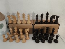 Staunton Luxus Schachspiel 10,5 cm King Schac...