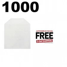 1000 CPP Clear Plastic Sleeve with Flap  (No Stitches) ** 1-3 DAY