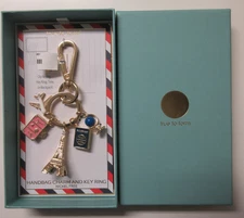 True to Form World Traveler Explorer Bag Backpack Charm Key Ring SALE HELPS DOGS