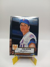 Tom Seaver - 2021 Topps Chrome Platinum Anniversary #607 NEW YORK LEGEND 