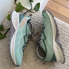 KEEN VERSACORE SPEED HIKING SNEAKERS GRANITE GREEN TANGERINE WOMEN 10