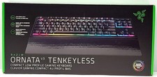 Razer Ornata V3 Tenkeyless Compact Low Profile Gaming Keyboard Backlit Keys, New