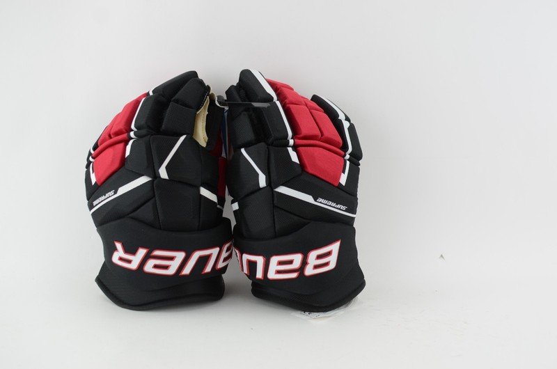 Bauer Supreme M5 Pro Ice Hockey Gloves Black/Red/White Size 14 (0702-2013)