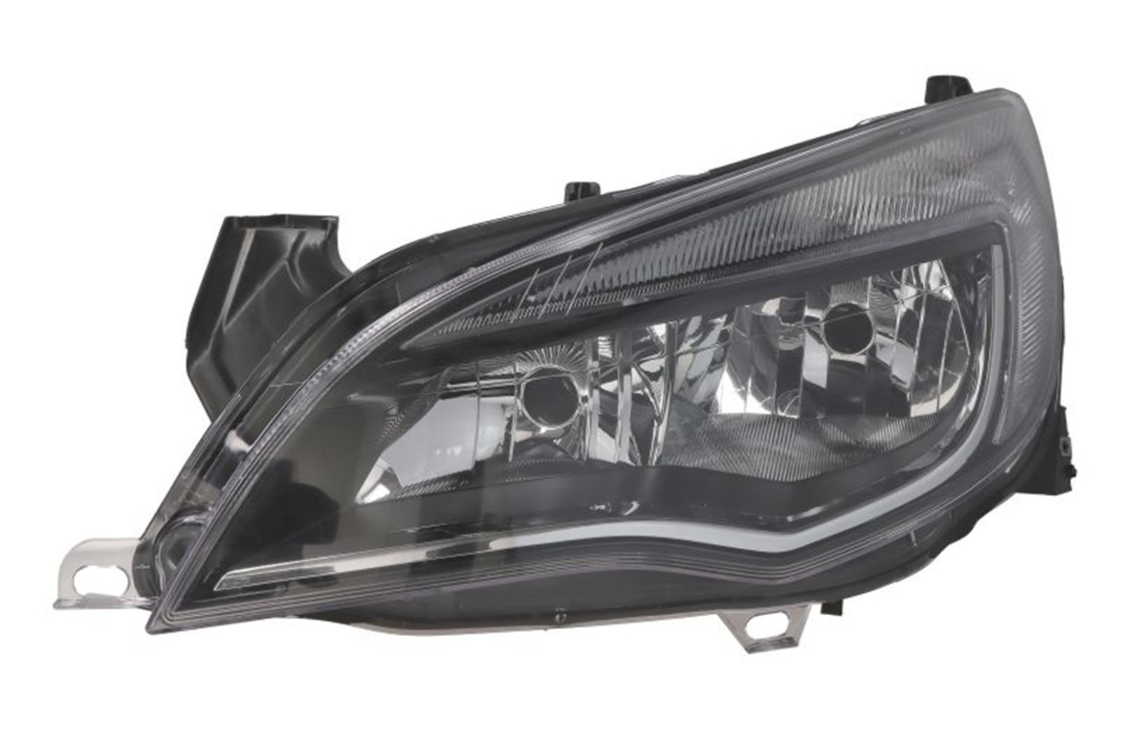 Feu avant gauche Opel Astra J pour résoudre un problème de phare cassé ou opaque au contrôle technique