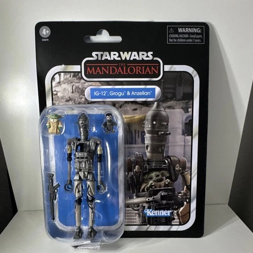 Kenner Star Wars The Mandalorian IG-12 Grogu Anzellan Vintage Collection 2023