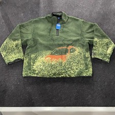 MARKET FORGOTTEN High Pile Fleece Half-Zip Pullover Men's Size 2XL