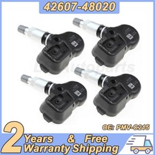 4X PMV-C215 Tire Pressure Monitor Sensor TPMS 42607-48020 For Toyota Lexus LC RX