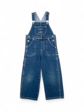 VTG Tommy Hilfiger Y2K Spellout Logo 00s Overalls Carpenter Stitch Size 4