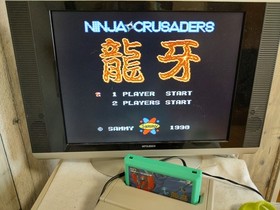 RYUGA NINJA CRUSADERS Famicom FC NES Cartridge only, working-f0712-