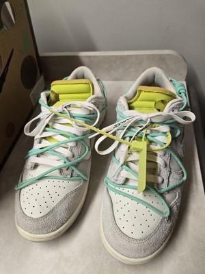 Off-White X Nike Dunk Low 'Lot 14 Out Of 50 195240903232| eBay
