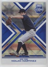2016 Panini Elite Extra Edition Aspirations Blue 1/75 Nolan Martinez #106 0a3