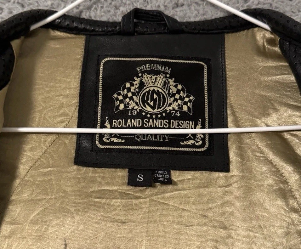 Мужская коричневая кожаная мотоциклетная куртка Roland Sands Design RSD S BARFLY - Изображение 4 из 4