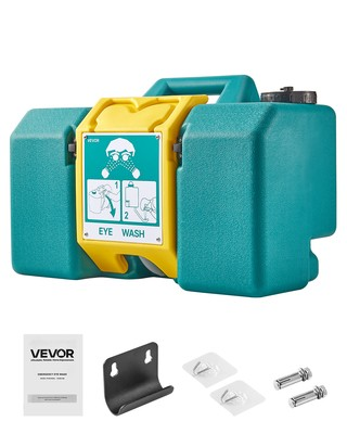#ad VEVOR Portable Eye Wash Station 8 Gal OSHA Approved Emergency Eyewash Station $89.90