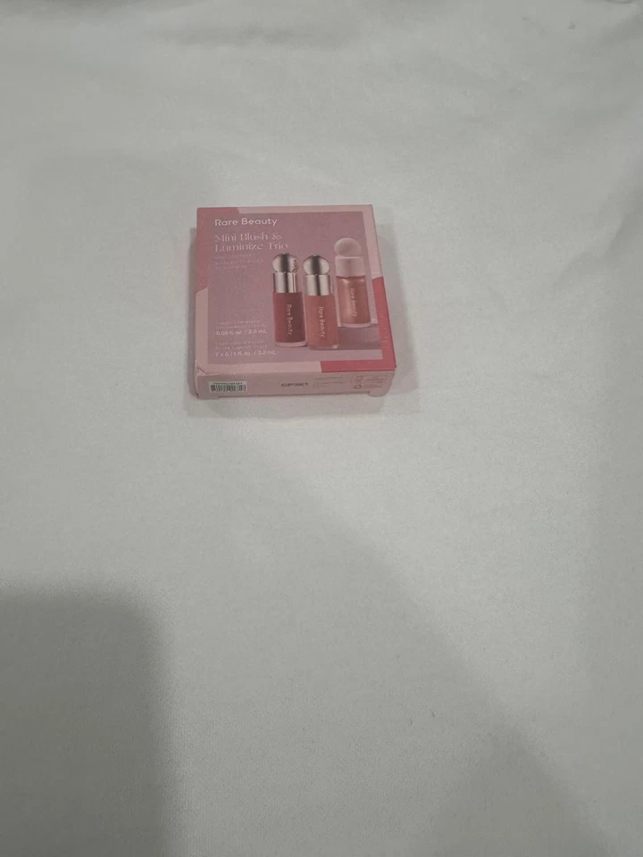 Rare Beauty Limited Edition Min Blush & Luminze Trio -Beloved -Virtue-Enliven - Image 4 of 4