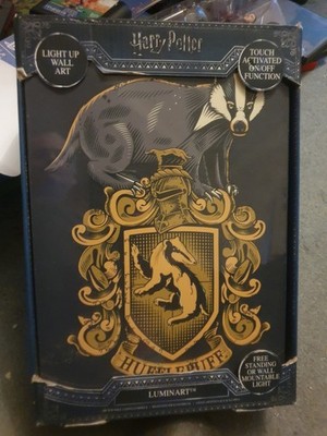 HARRY POTTER LIGHT UP WALL ART LUMINART NEW UK SELLER