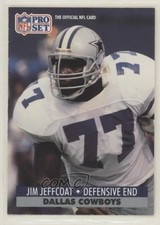 1991 Pro Set Jim Jeffcoat #479 te2
