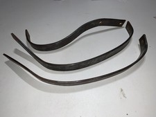 1935 1936 Chevrolet Master Deluxe W Knee Front Bumper Brackets - Incomplete