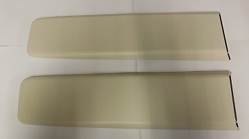 fits 67 GTX Satellite Coronet Belvedere Hood Scoops With Bezels 1967 NEW - Picture 1 of 1