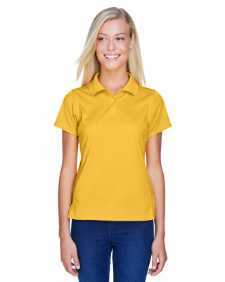 Harriton M315W Ladies Short Sleeve Polytech Polo Shirt