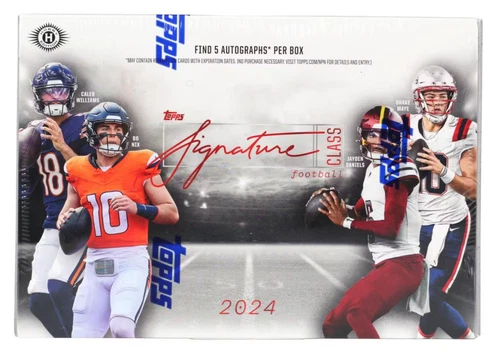 2024 TOPPS SIGNATURE CLASS FOOTBALL RIPPED LIVE ONLY