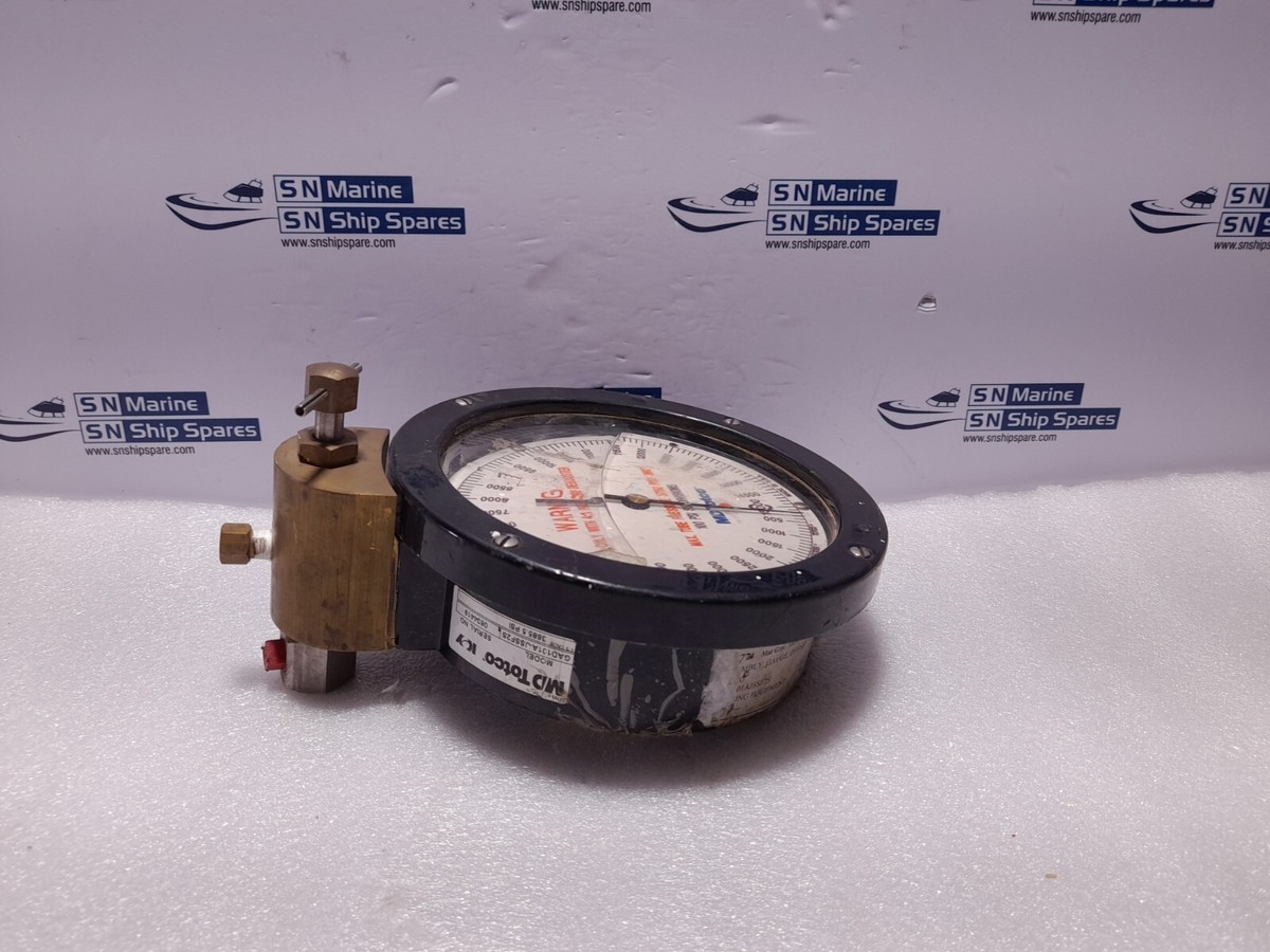MD Totco NOV GAD101A-JSSF2S Indicator 6In DEB STD 15K PSI Martin
