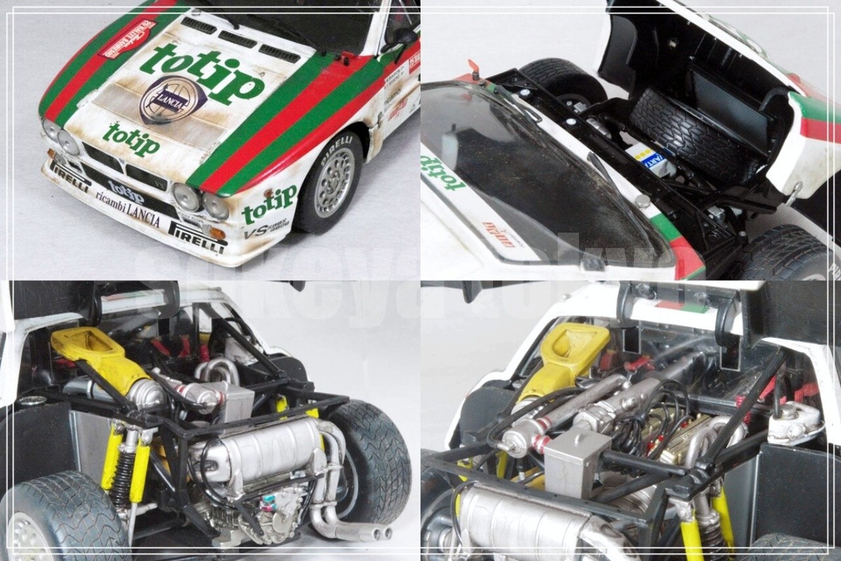 Kyosho 1/18 Lancia 037 Rally 1983 San Remo Rally # 18