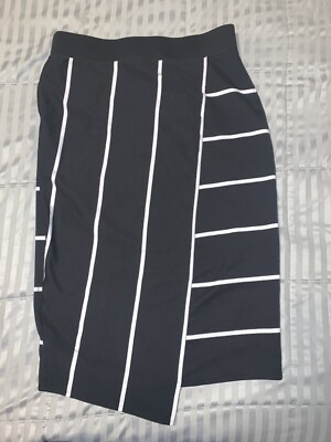 スカート Imari Uneven Striped Pencil Skirt ZK252748_ECP_FRONT_88ec76ca-