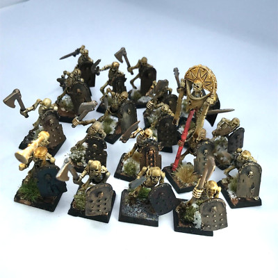Skelett Krieger Regiment Grabkönig Grabkönige - Warhammer Fantasy C3468