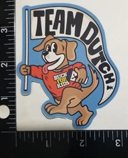Dutch Bros Coffee Sticker OG Old School Rare Team Dutch Puppy FREE Ship