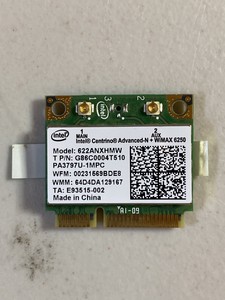 Oem Dell Intel Centrino Advanced N Wimax 6250 622anxhmw Wifi Card Ebay