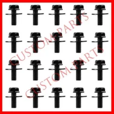20X Bolts Body Hood Fender Bumper Screws Clips Retainer For Honda Civic Accord