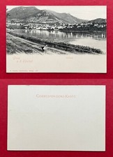 Postcard Bohemia around 1900 Elbe Valley near...