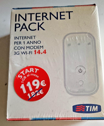 TIM Chiavetta Internet 3G Modem di rete NO SCHEDA FUNZIONANTE CON TIM CARD NEW M - 第 1/5 張圖片