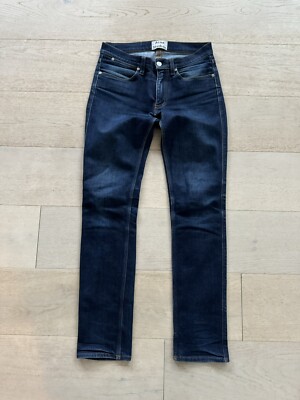 Acne Studios Jeans Max Blue/Black 29x32 (actual 30x31) Denim | eBay