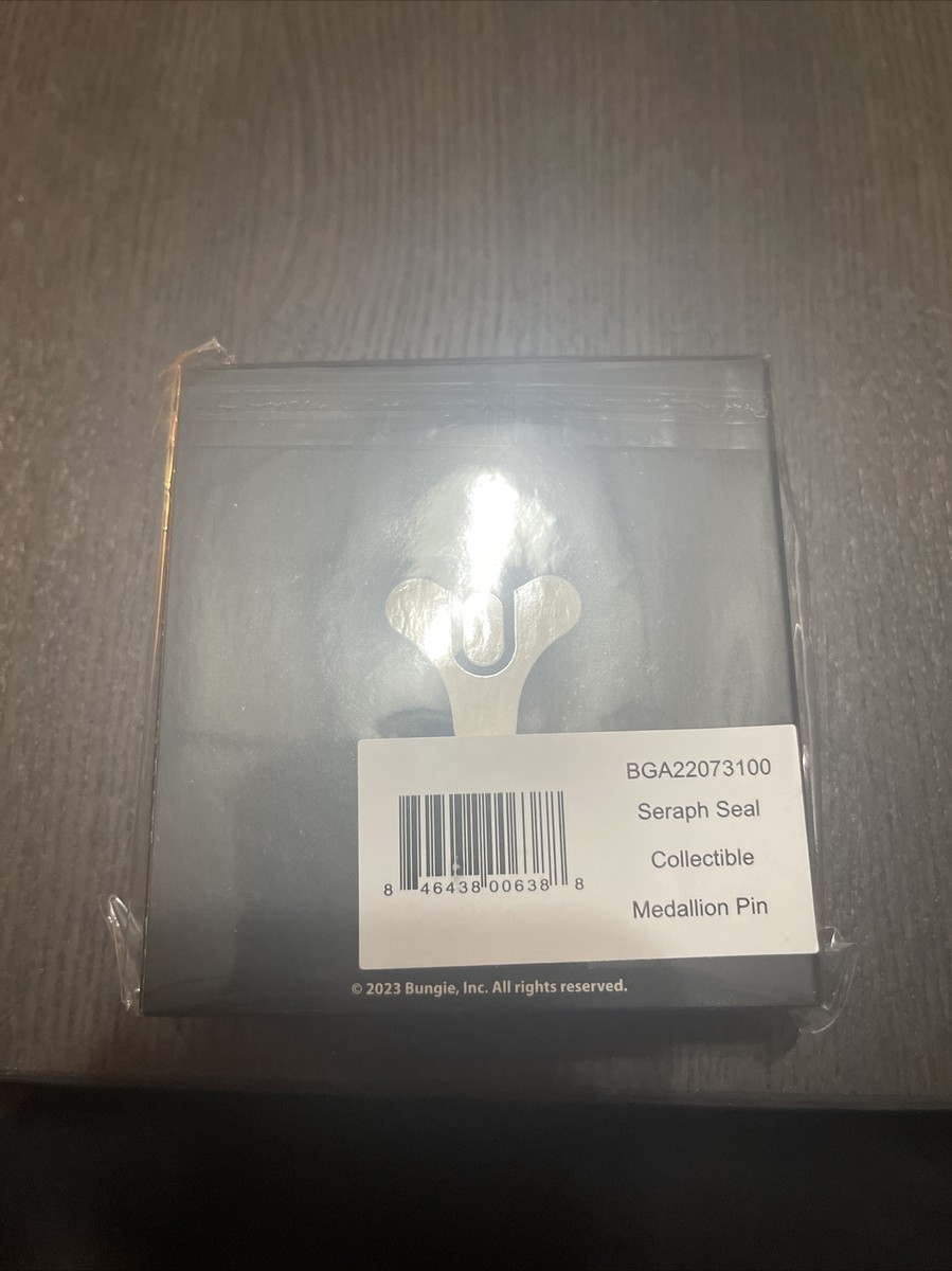 Destiny 2 - Seraph Collectible Seal Pin Sealed Retired