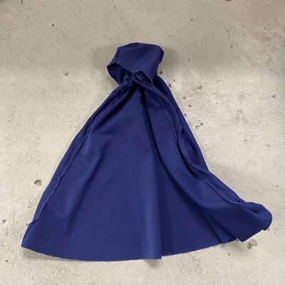 SU-MF-HC-WW-DB: Wired Hooded Dark Blue Fabric Cape for McFarlane Wonder Woman
